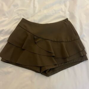 DO+BE Olive Green Skort